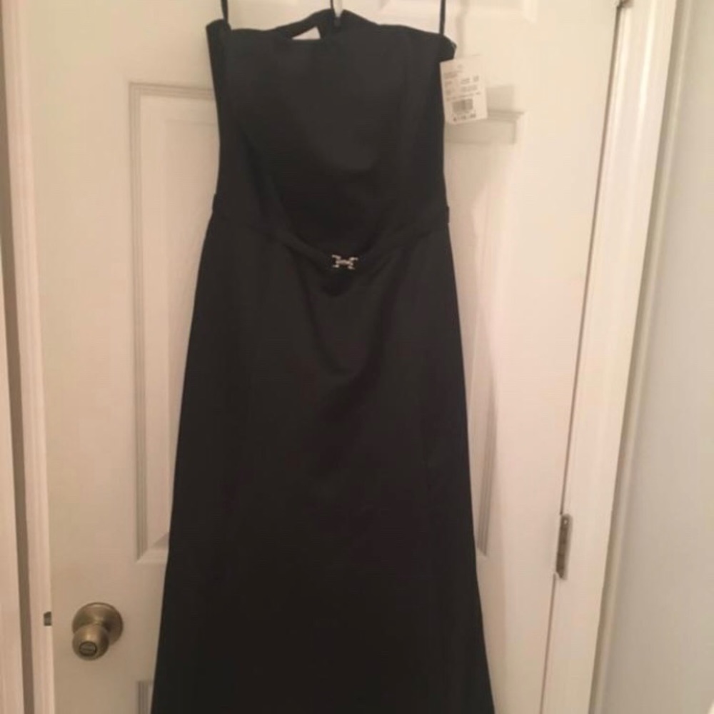Brand new Black strapless dress